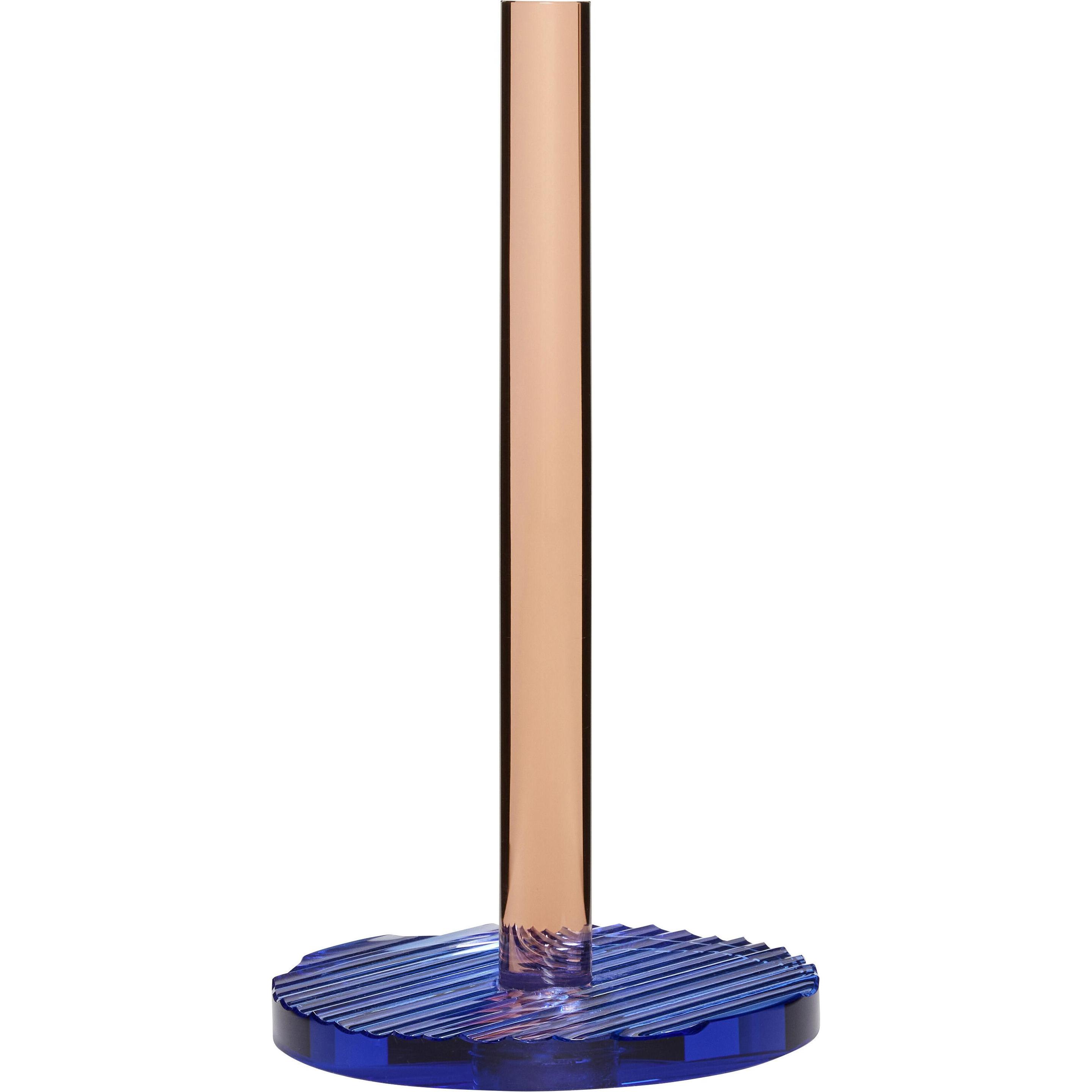 Hübsch Evander, Küchenrollenhalter, Blau, Rosa