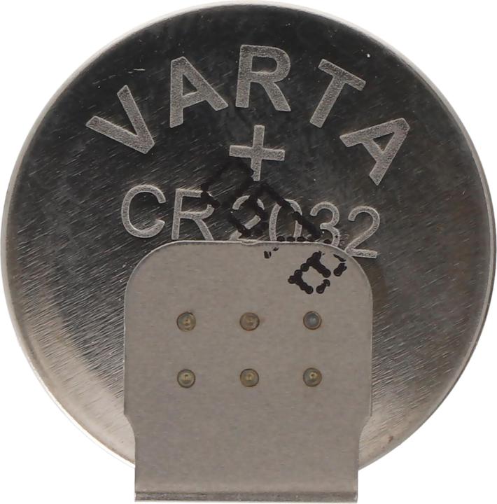Varta CR2032-1GU Lithium Knopfzelle liegend Printausführung 2er Print, 2032PR-2 (2 Stk., CR2032, 220 mAh)
