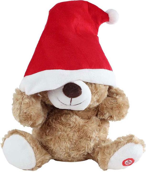Produktbild Take Me Home Tanzender Bär Mit Weihnachtsmütze Und Musik (29 cm)