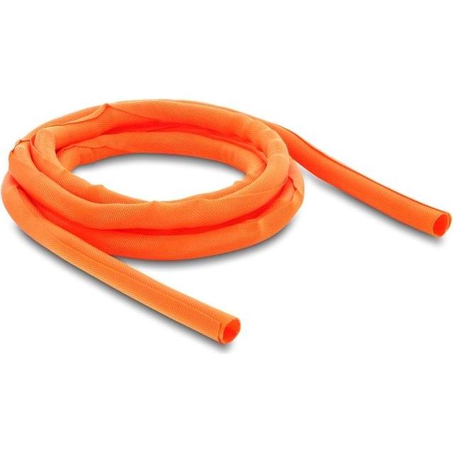 Delock, Canale passacavi, Kabelschutzschlauch selbstschliessend 2 m x 10 mm oran (Tubo cavi, 200 cm)