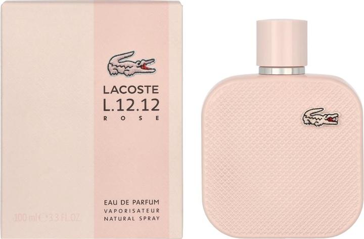 Actual product image Lacoste L.12.12 Rose (Eau de parfum, 100 ml)