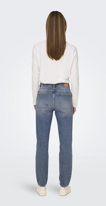 Produktbild Only Gerade geschnitten Hohe Taille Jeans Straight-Fit jeans (W26/L30)