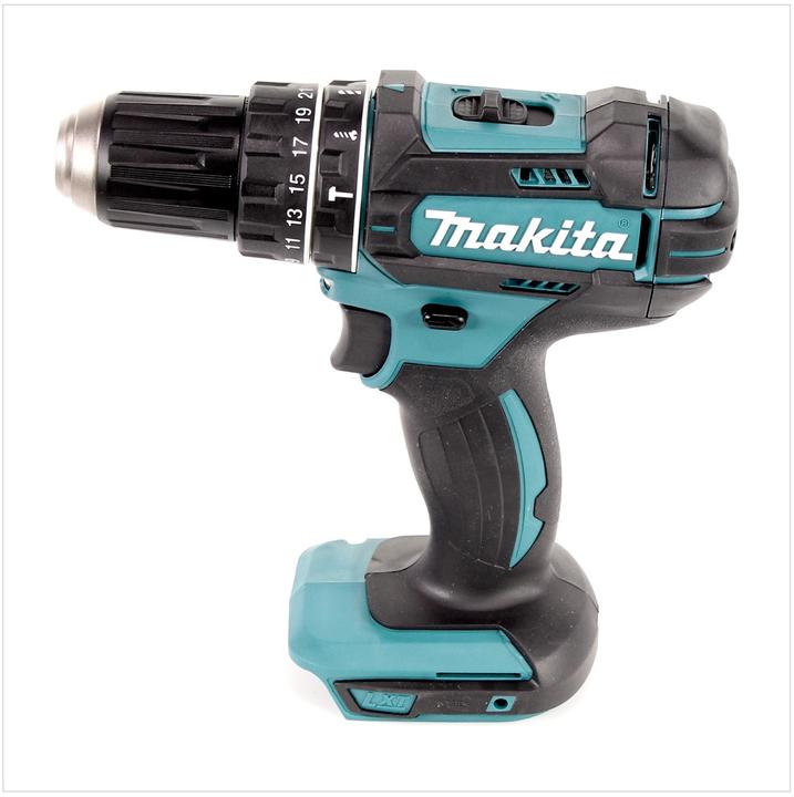 Actual product image Makita DHP 482 RF1J Battery impact drill 18V 62Nm + 1x battery 3,0Ah + charger in Makpac (Rechargeable battery operated)