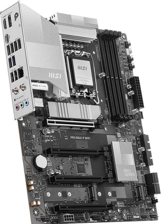 Image du produit MSI PRO B860-P WIFI (LGA 1851, Intel B860, ATX)