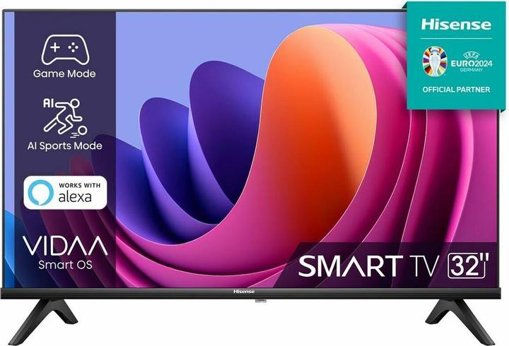 Immagine prodotto Hisense TV TV 32A4N 32" MODO JUEGO DEPORTES IA DOLBY DTS TDT (32", LED, Pronto per l'HD)