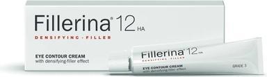 Immagine prodotto Fillerina 12ha Densifying-Filler Eye Contour Cream Grade 3 15ml (Crema per la cura degli occhi, 15 ml, Giorno)
