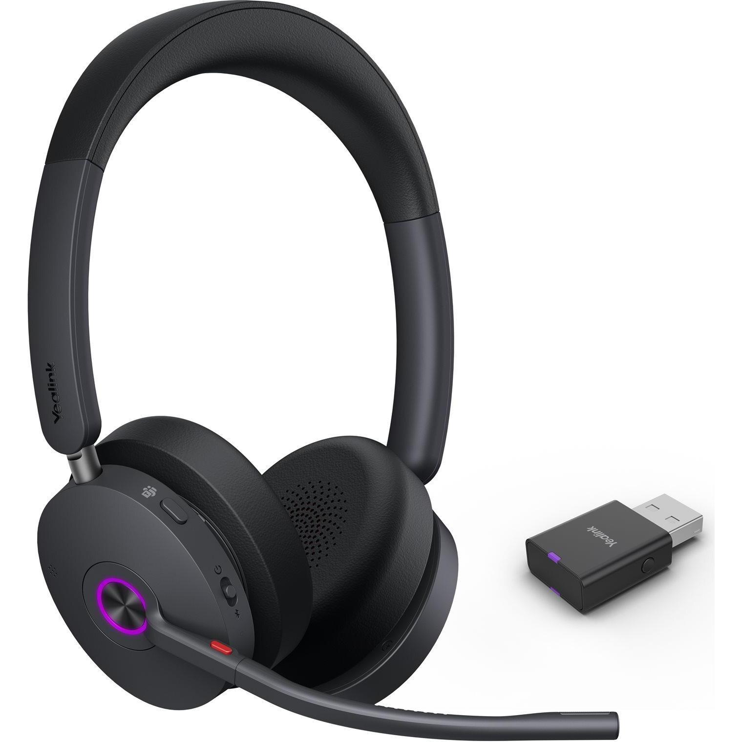 Yealink WH68 Hybrid Teams Headset (Senza fili, USB-A), Cuffie da ufficio