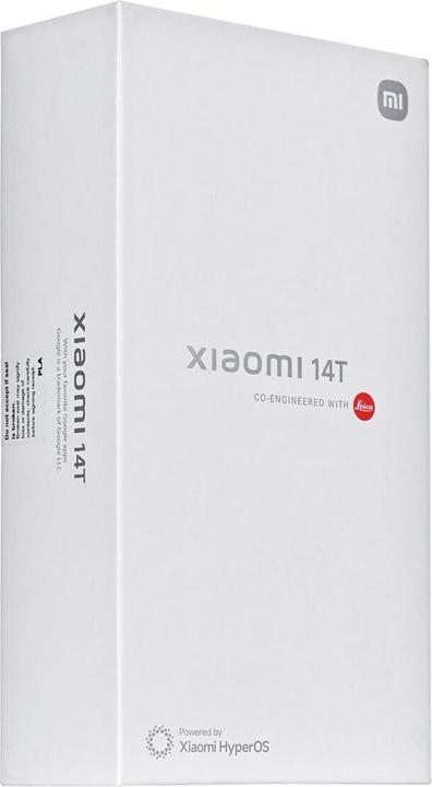 Produktbild Xiaomi 14T 5G Dual Sim 12GB RAM 256GB - Schwarz (256 GB, Black, Schwarz, Titan Black, 6.67", Dual SIM, 5G)