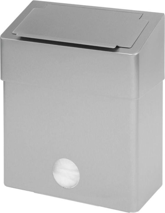 Produktbild Ophardt Hygiene Abfallbox Edelstahl mit Klappdeckel (6 l)