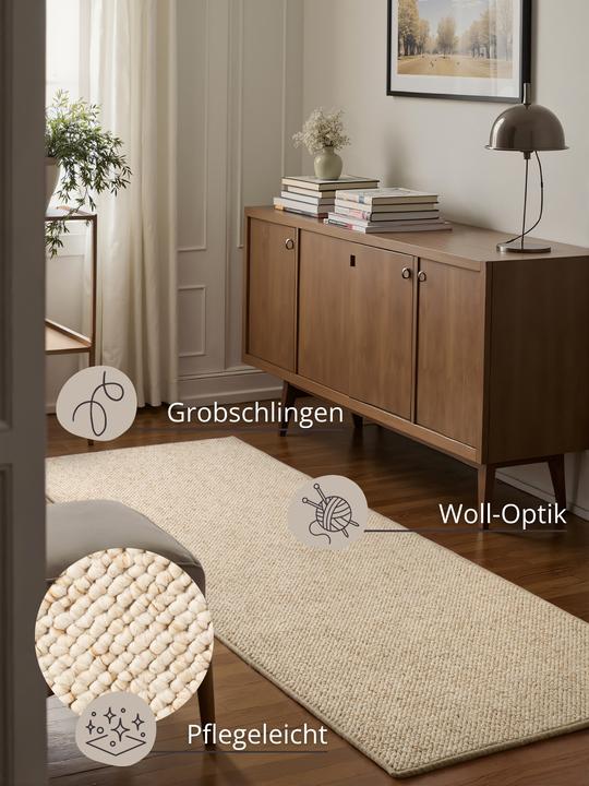 Actual product image BT Carpet Wolly (200 x 80 cm)
