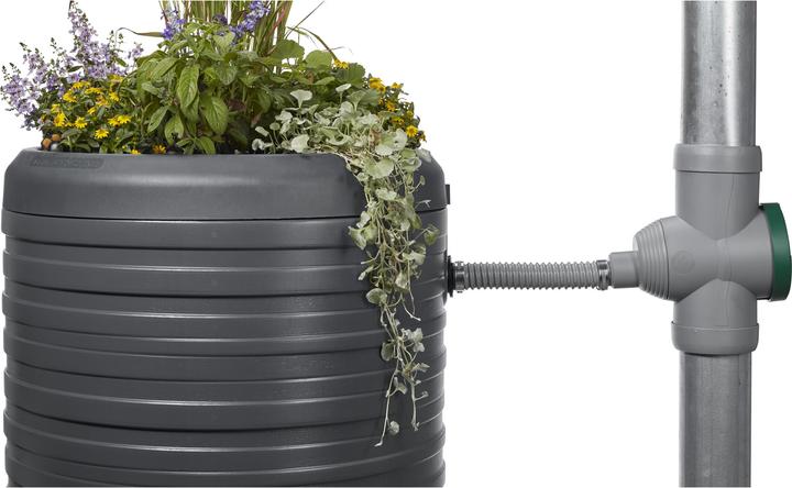 Image du produit Garantia Collecteur d'eau de pluie Inox DN 68-100 gris incl. élément filtrant
