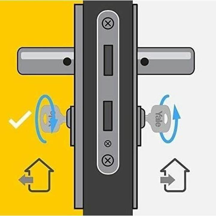 Actual product image Yale Schliesszylinder 30 x 40 mm Messing (Profile cylinder)