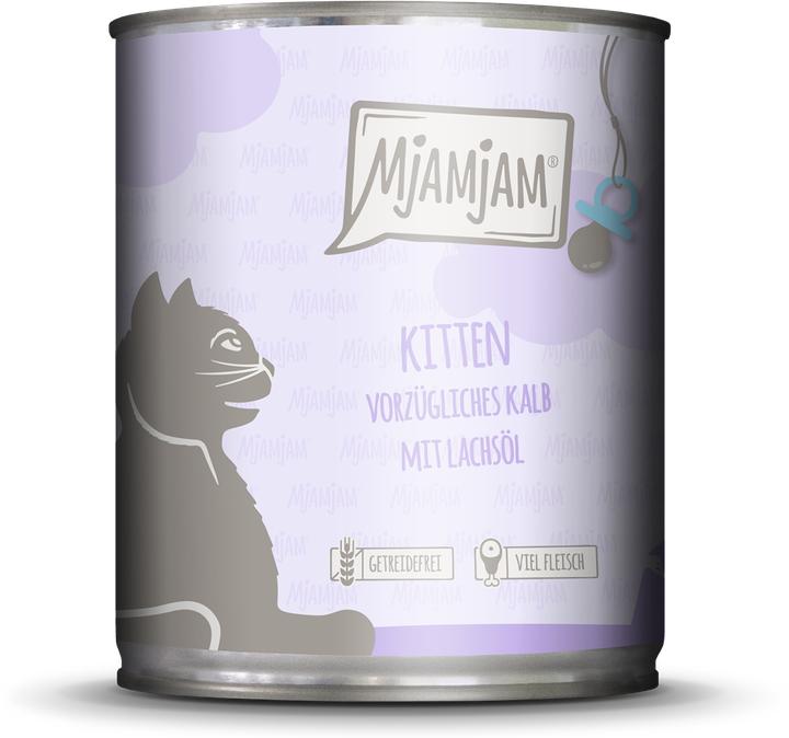 Produktbild Mjamjam Katzen-Nassfutter (Welpe + Kitten, 800 g)