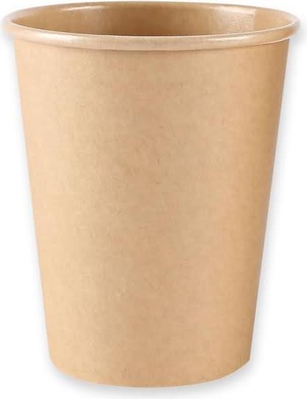 Produktbild Nature Star Kraftpapier-Kaffeebecher Kraft, 0,3 l, braun Coffee-to-go-Becher aus Kraftpapier mit PE-Beschichtung (50 x)