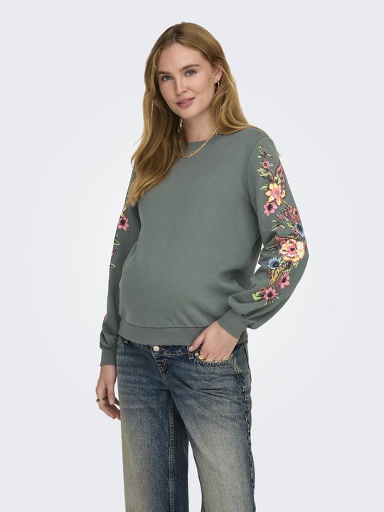 Produktbild Only Maternity Stickerei Sweatshirt Sweatshirt (L)