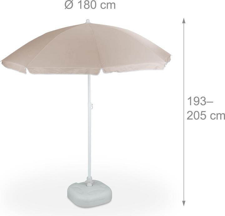 Produktbild Relaxdays Sonnenschirm (1.80 m)