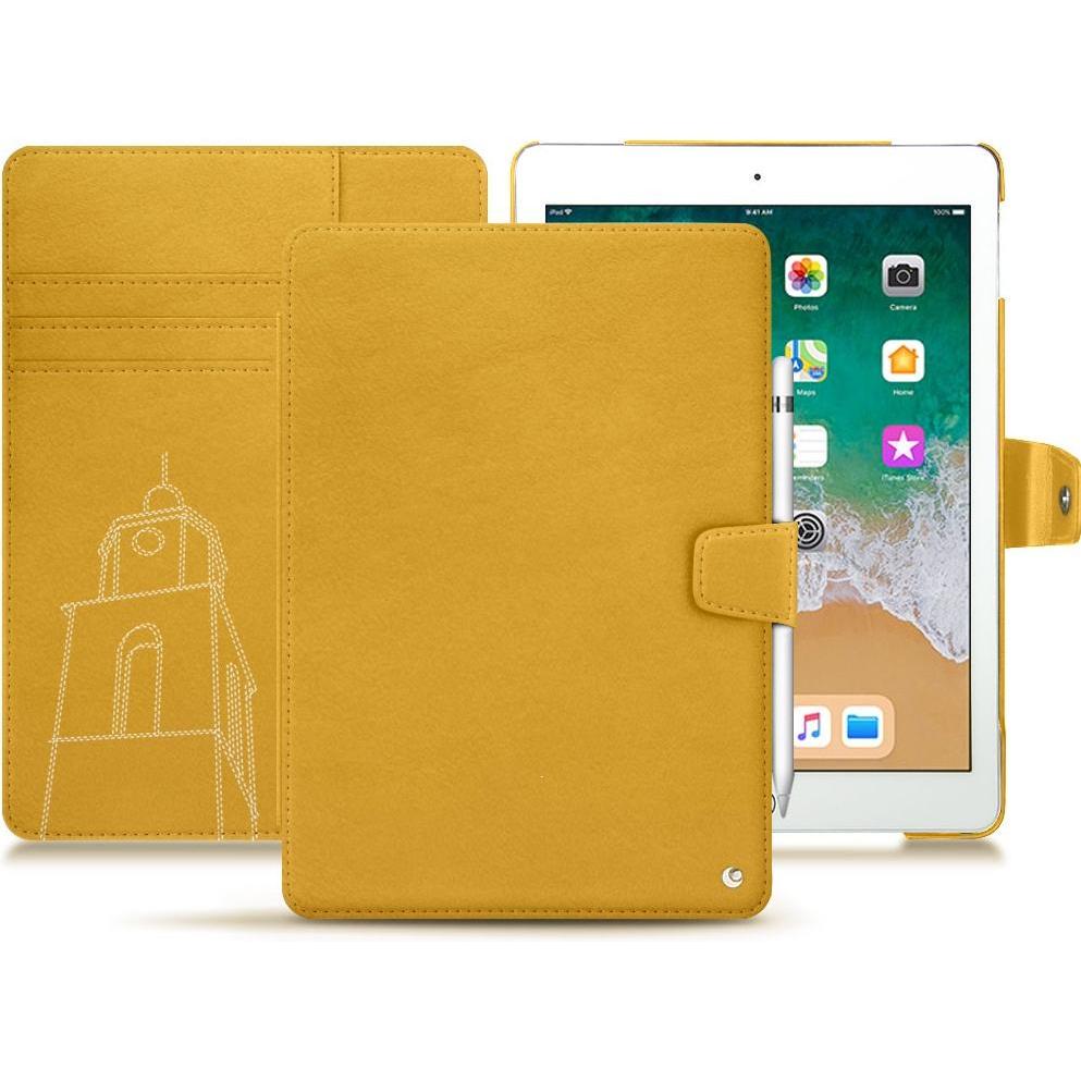 Noreve Lederschutzhülle Wallet (iPad 9.7), Tablet Hülle, Orange