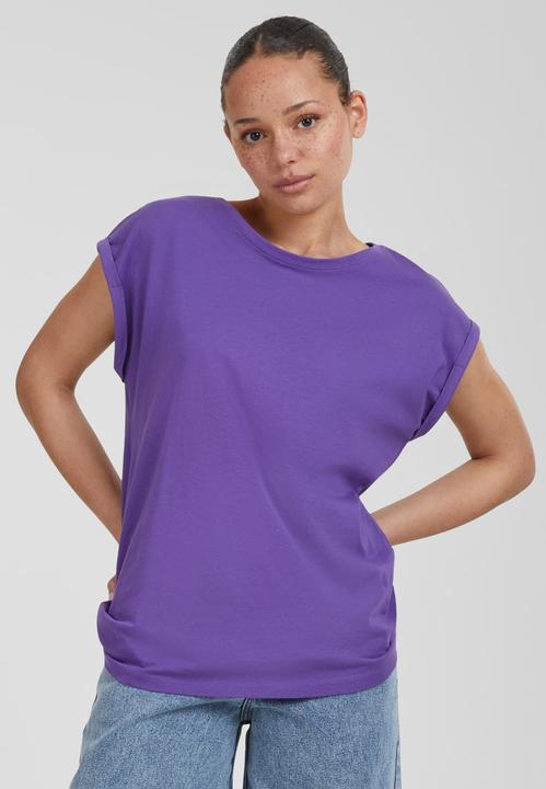 Actual product image Urban Classics Ladies Extended Shoulder Tee (M)