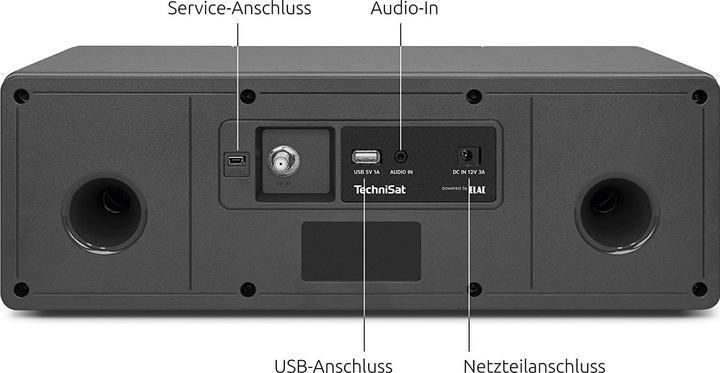 Image du produit TechniSat DigitRadio 3 IR (FM, DAB+ DAB, Webradio, Bluetooth, WiFi)