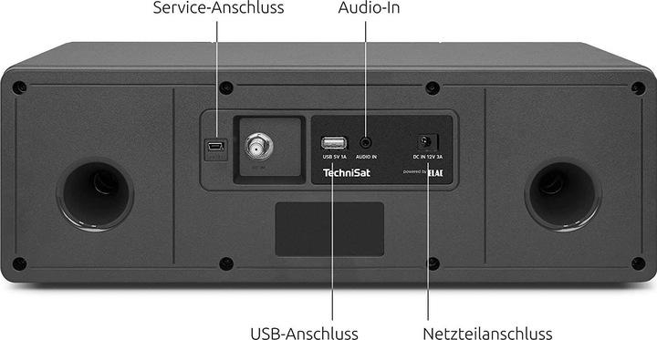 Produktbild TechniSat DigitRadio 3 IR (FM, DAB+, Internetradio, Bluetooth, WLAN)