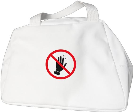 Produktbild Bügelbilder Schul & Freizeitsrucksack-Set dont touch this (15 l)