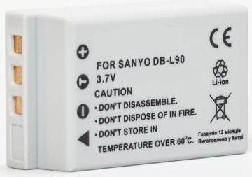 Actual product image Extra Digital Sanyo, DB-L90 battery (Camera battery)