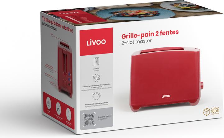 Produktbild Livoo Toastautomat