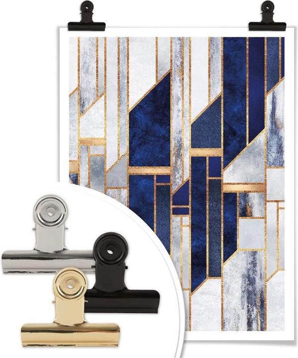 Produktbild Trenddeko Blauer Winterhimmel (80 x 100 cm)