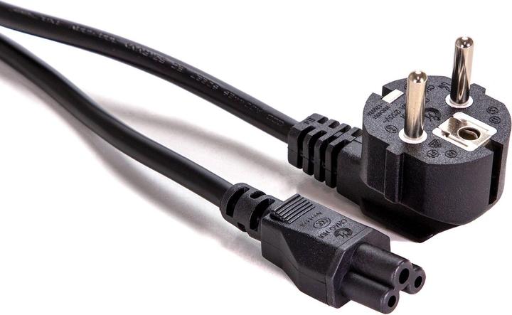 OEM Power Cord C5 EU Plug Black 65cm EU-C5-1-B-65 (0.65 m)
