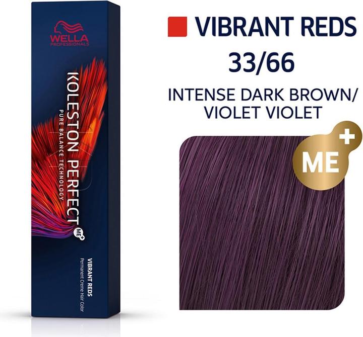 Immagine prodotto Wella KP Me+ 33/66 marrone scuro-int. mogano 60ml (33/66 Testa di mogano scuro scuro intenso)