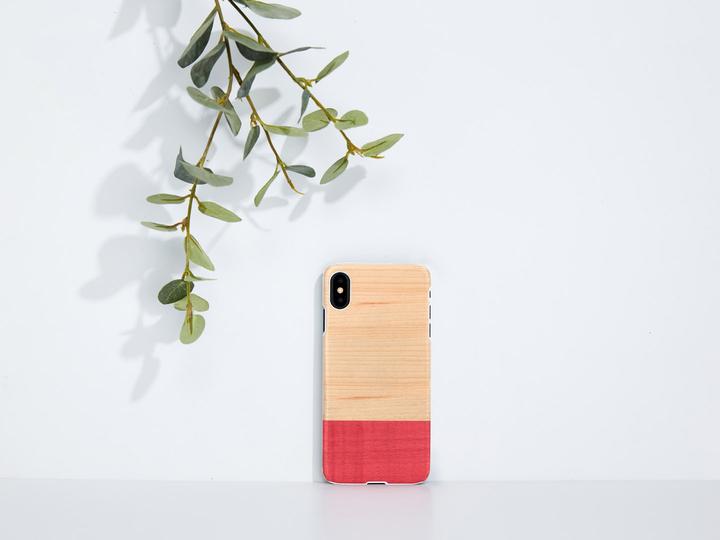 Produktbild Man&Wood SmartPhone case iPhone XS Max miss match white (Apple iPhone XS Max)