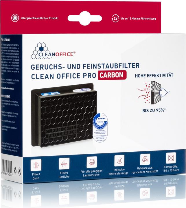 Produktbild Clean Office Drucker Feinstaubfilter Carbon 1er (1 x)