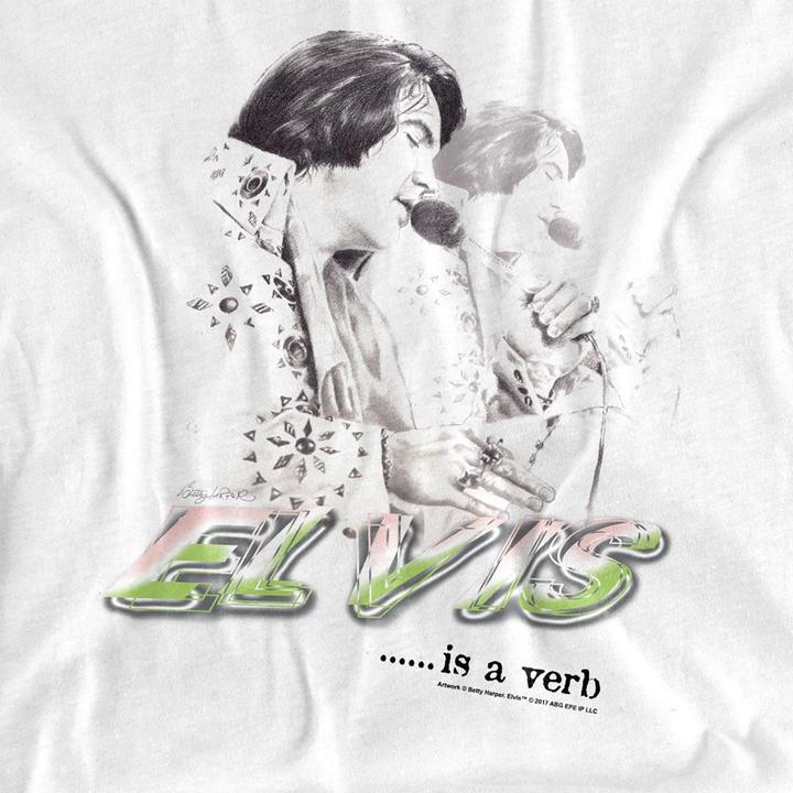 Produktbild Elvis Is A Verb TShirt (M)