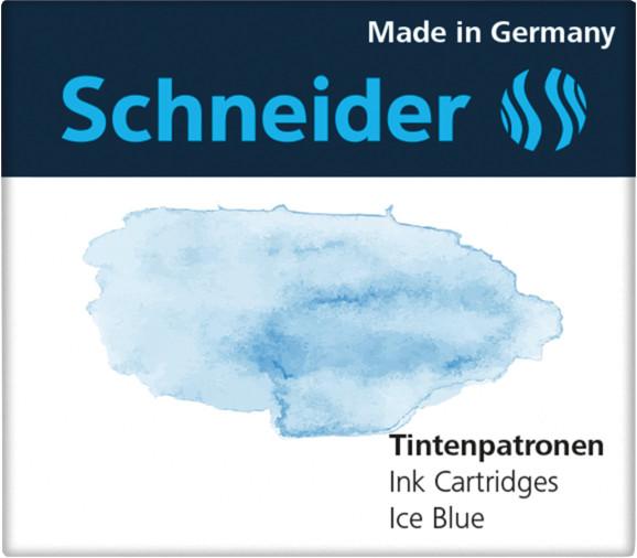 Actual product image Schneider Ink cartridge Callissima 6 pieces, Ice Blue (6 Piece, Light blue)