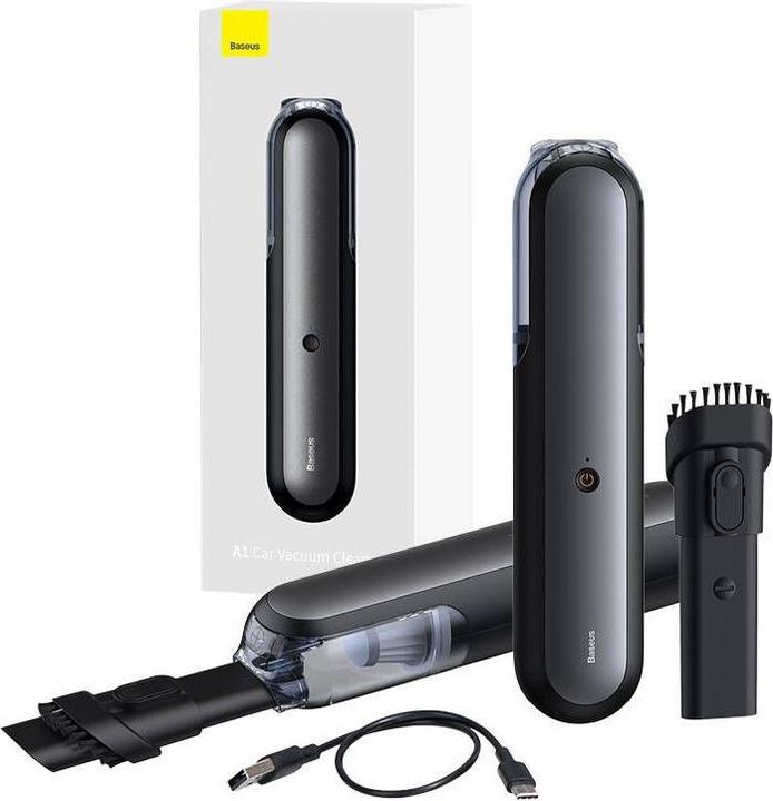Productafbeelding Baseus A1 Auto Stofzuiger Dark Space Zwart