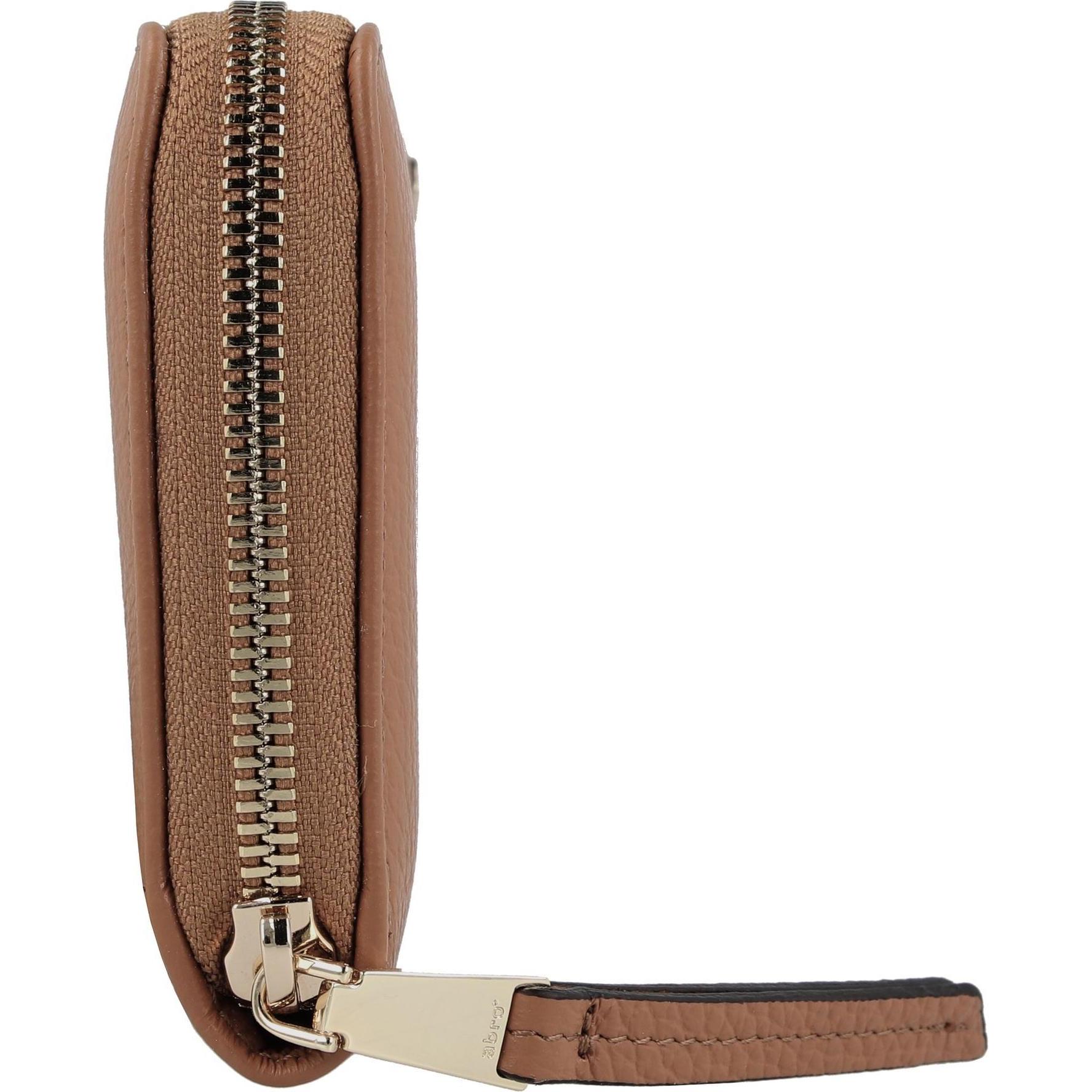 Thumbnail - Abro, Damen, Portemonnaie, Adria Geldbörse Leder 19 cm, Braun
