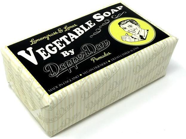 Actual product image Dapper Dan Lemongrass & Limes Vegetables Soap (Hard soap, 190 ml)