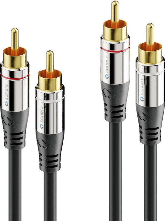 Sonero Audio cable cinch - cinch 0.5 m (0.50 m, Cinch)