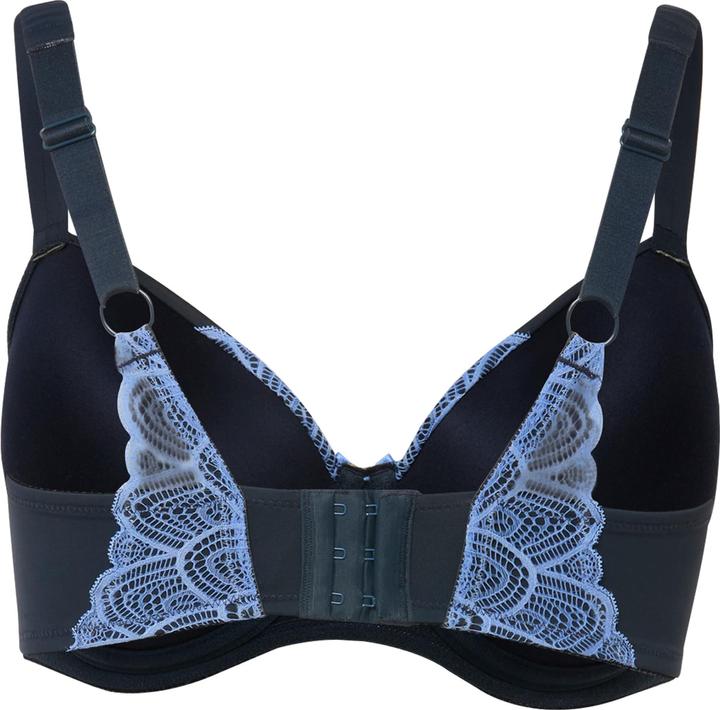 Image du produit Ulla Popken Soutien-gorge à armatures, agrémenté de dentelle - bonnet souples B-E (85 E)