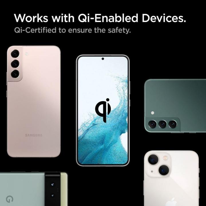 Produktbild Spigen Kabelloses Ladegerät PF2102 Arcfield 15W schwarz (15 W)