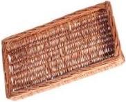 Actual product image APS Brødkurv 30x20x18 cm Oval Kraftig foldbar papirspose Laederlook Sort,1 Stk