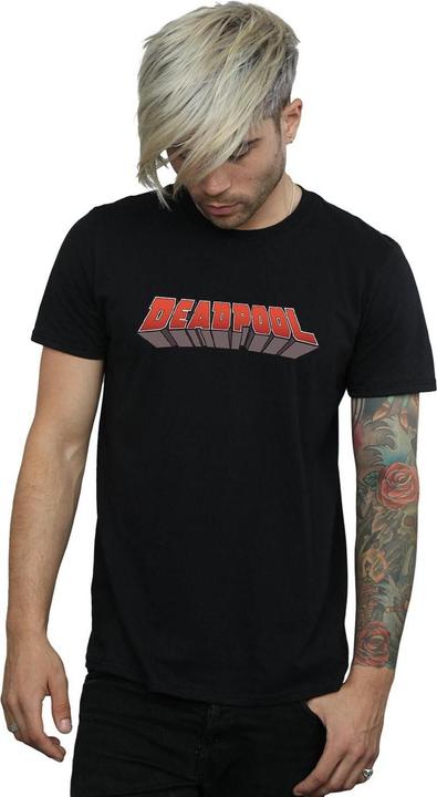 Produktbild Deadpool Text Logo TShirt (S)
