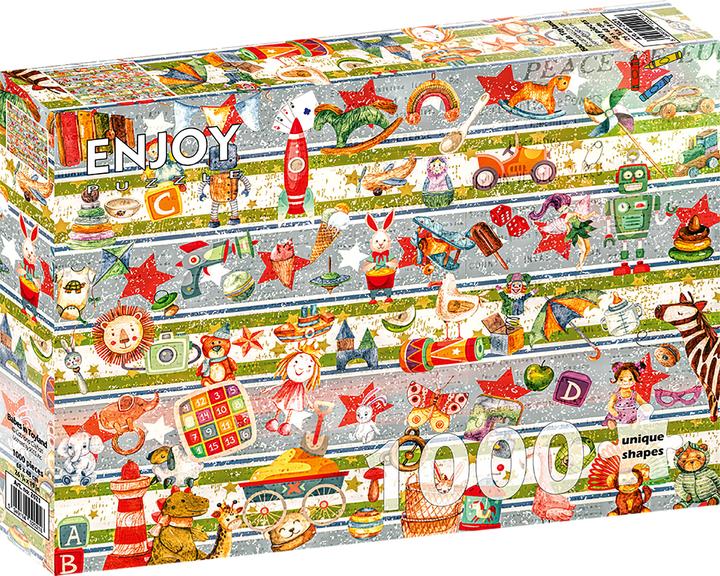 Actual product image Enjoy Puzzle ENJOY-2021 - Toyland, Puzzle, 1000 pieces (1000 pieces)