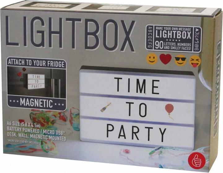 Image du produit Loom Caisse lumineuse LED rétro A6