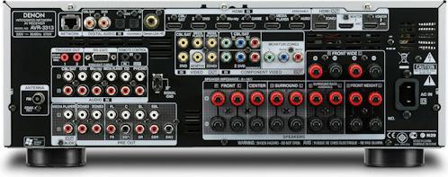 Actual product image Denon AVR-3313, 7.2 AV receiver, AirPlay, 4k, 3 HDMI OUT (Receiver)