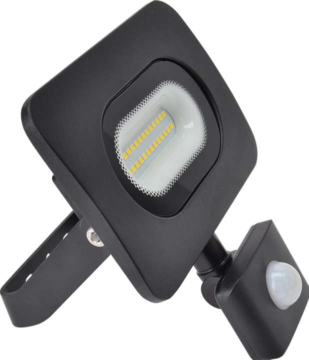 Produktbild Tracon SMD LED Flutlichtstrahler mit Bewegungsmelder (120 lm, IP65)