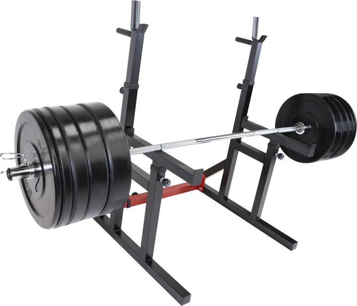 Image du produit Gorilla Sports Rack à squats avec ensemble d'haltères
