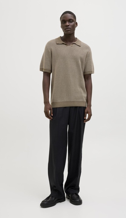 Immagine prodotto Jack & Jones Jprcceaston Knit Split Neck Ss Sn (XL)