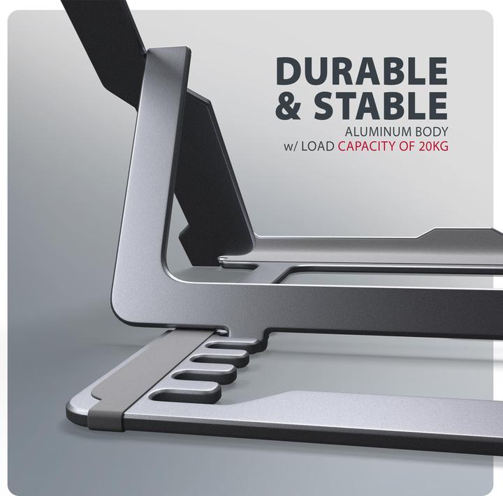 Produktbild Axagon STND-LAG Ständer für Laptops und Tablets Grau