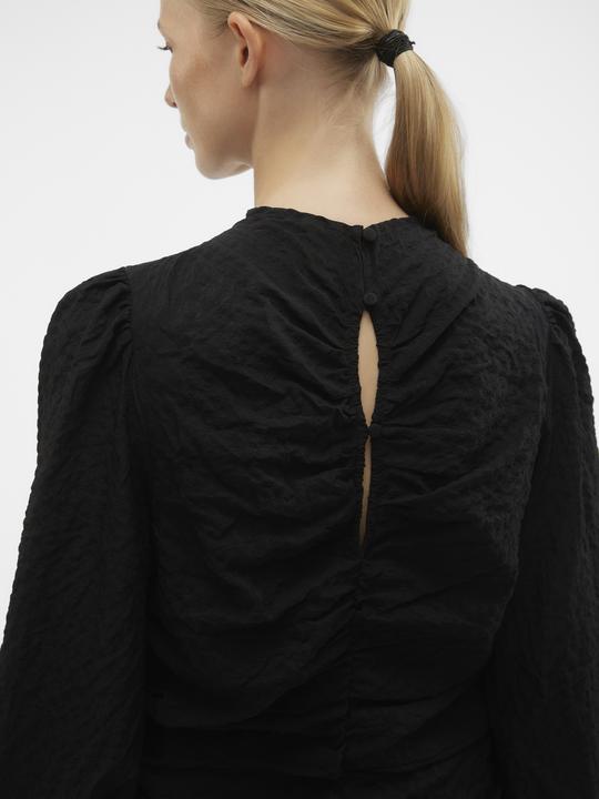 Produktbild Vero Moda Vmvera L/S Rouching Short Dress Wvn Exp Kleid (XS)